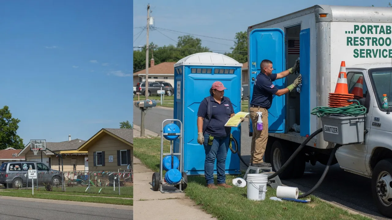Portable Toilet Rental in Hubbard, OH near me